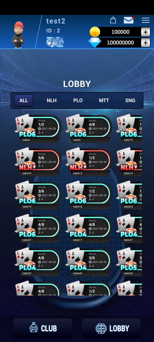 FullStars poker lobby with Hold’em and Omaha table listings.